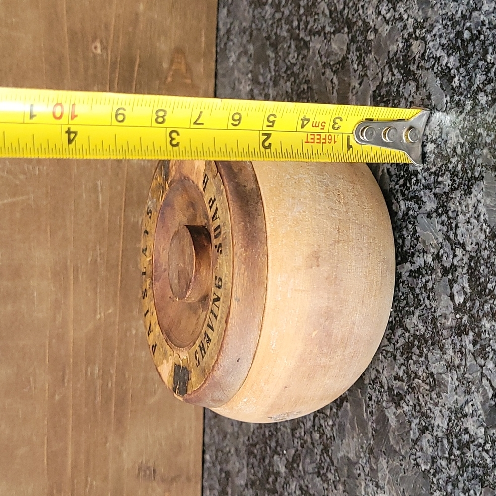 Wooden Shaving Bowl - Vintage - Picture 9 of 10